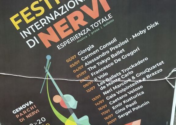 Festival Internazionale di Nervi 2019: biglietti, programma e come arrivare